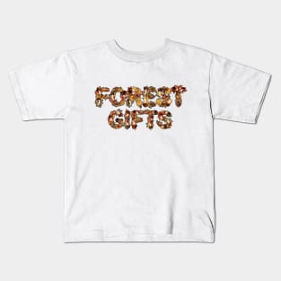 Forest Gifts: An Organic Tribute to Nature Kids T-Shirt